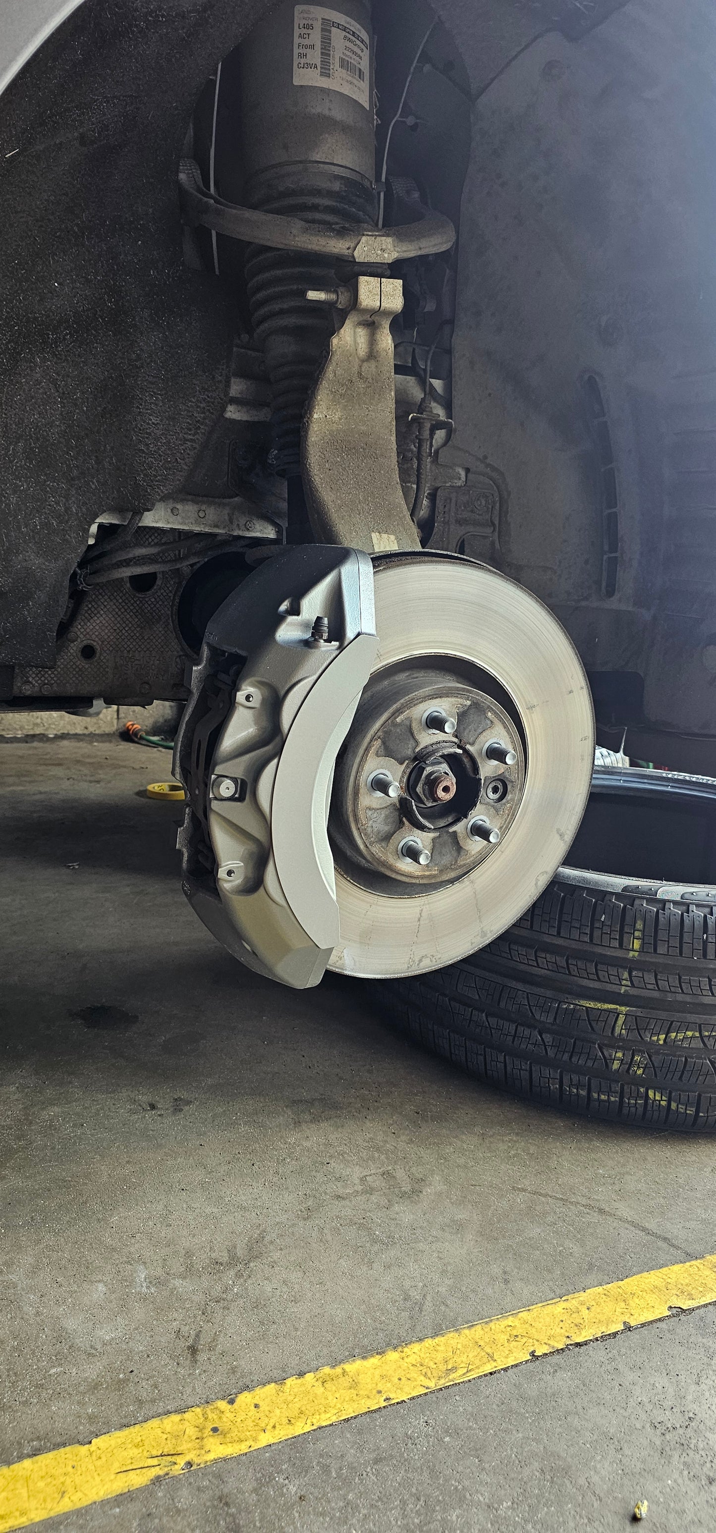 Caliper & Hub Painting